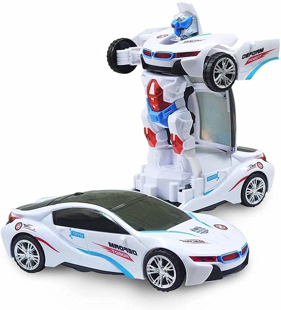 Deformation Robot Car With Music & Lights