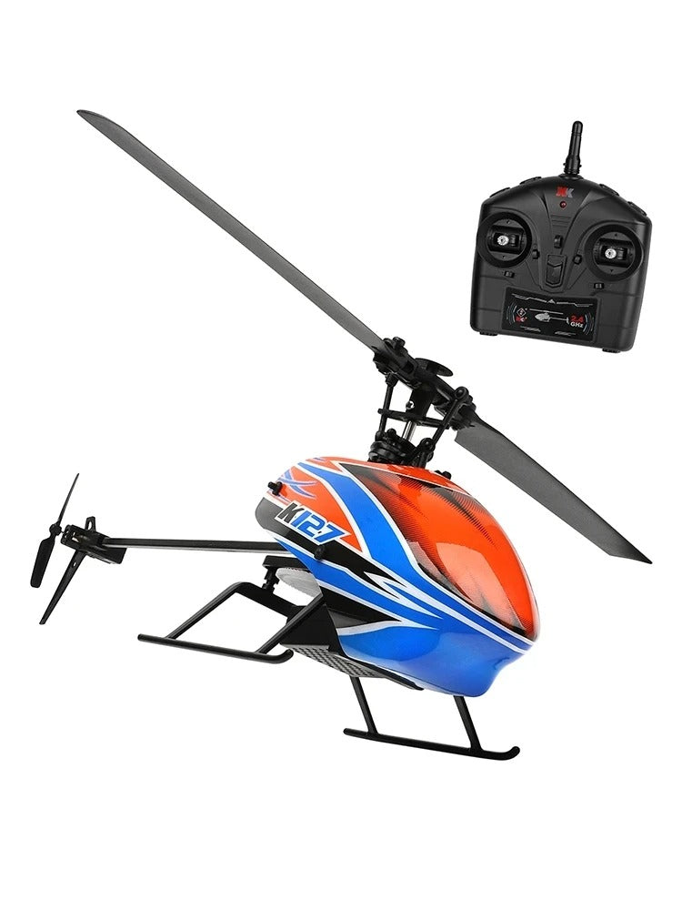WLtoys XKS RC Helicopters K127 6-Aixs Gyroscope 2.4G 4CH Single Blade