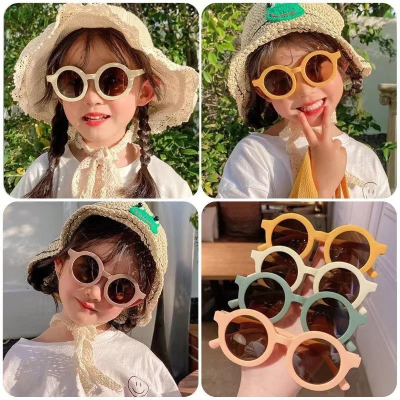 Ins-lunettes Round sun-shaped children