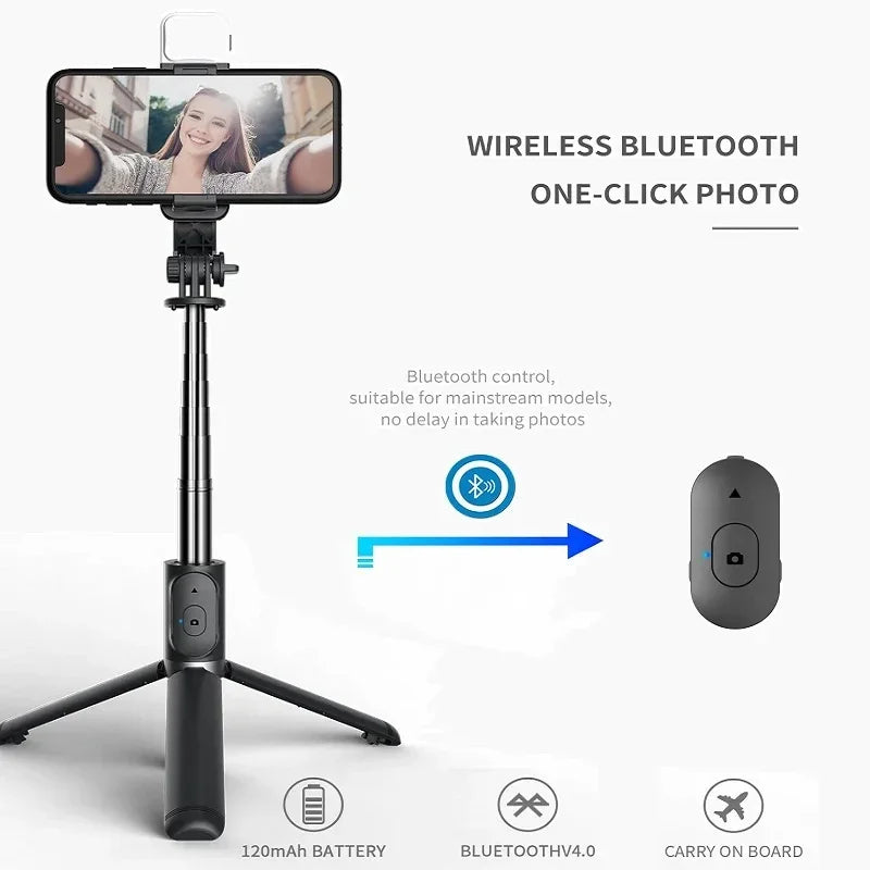 Xiaomi Mijia Selfie Stick 1045mm Wireless Bluetooth LED