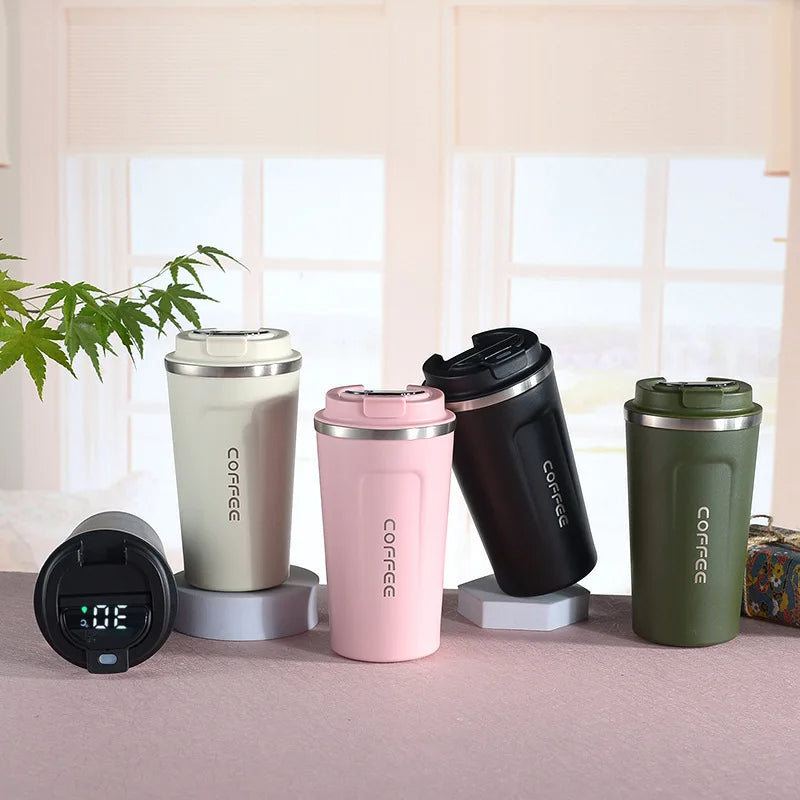 380/510ml Thermos Coffee Mug Stainless Steel Coffee Cup