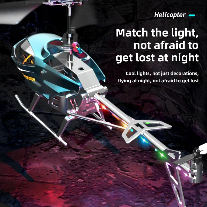 RC Helicopter with Light Fall Resistant XK913 Remote Control