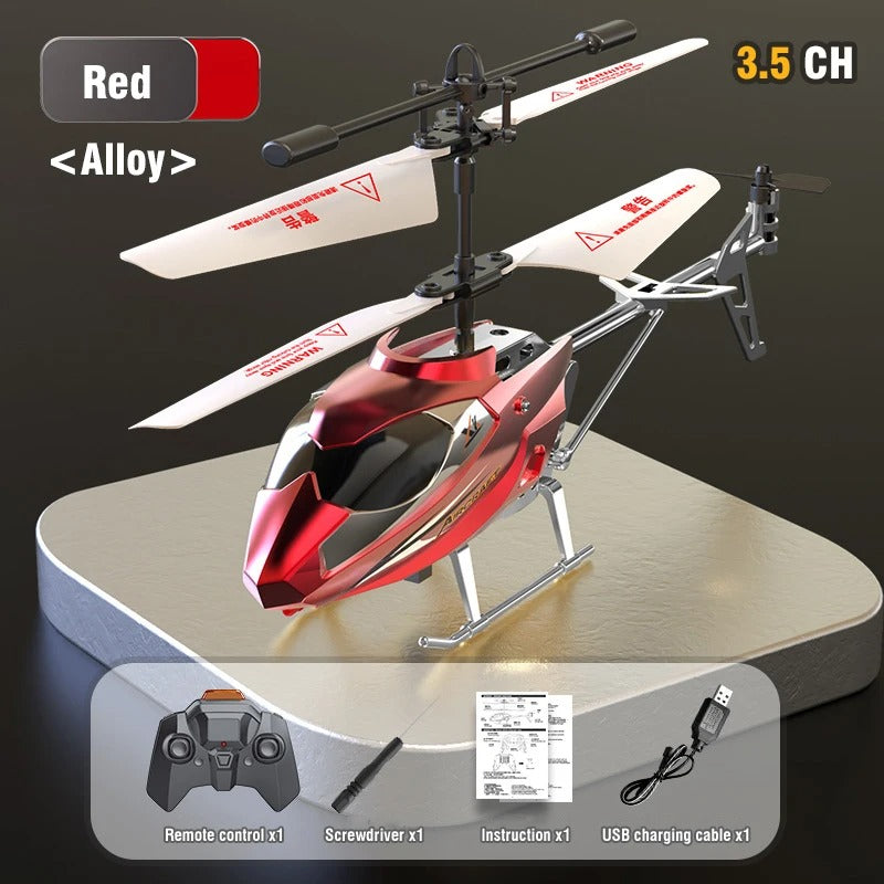 RC Helicopter with Light Fall Resistant XK913 Remote Control
