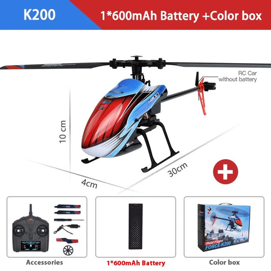 WLtoys XKS RC Helicopters K127 6-Aixs Gyroscope 2.4G 4CH Single Blade