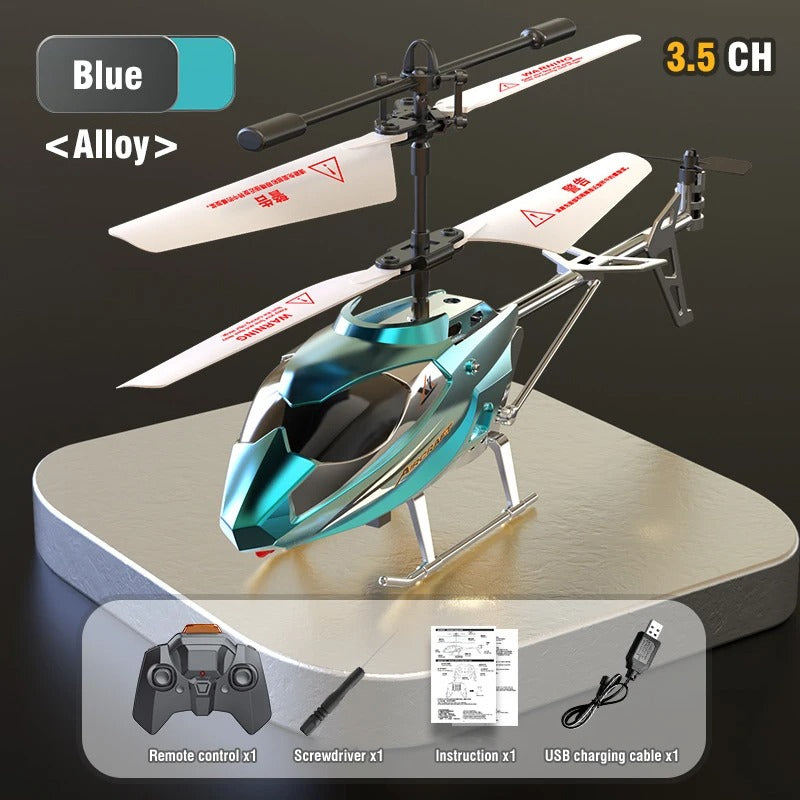 RC Helicopter with Light Fall Resistant XK913 Remote Control