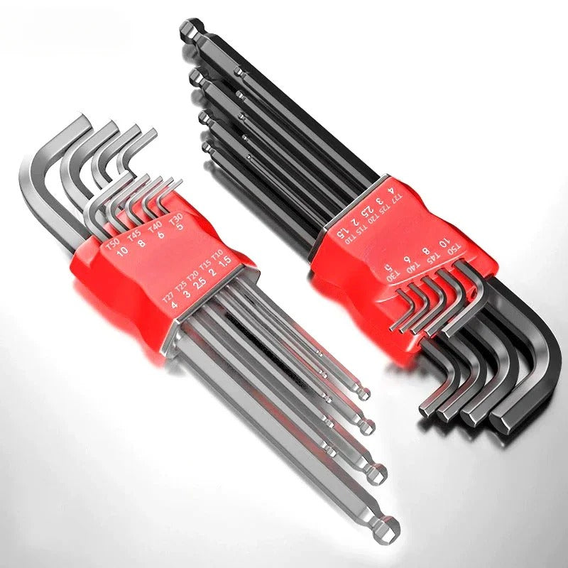 Allen Key Set，Allen Hex Wrench Screwdriver Set With Sleev Universal