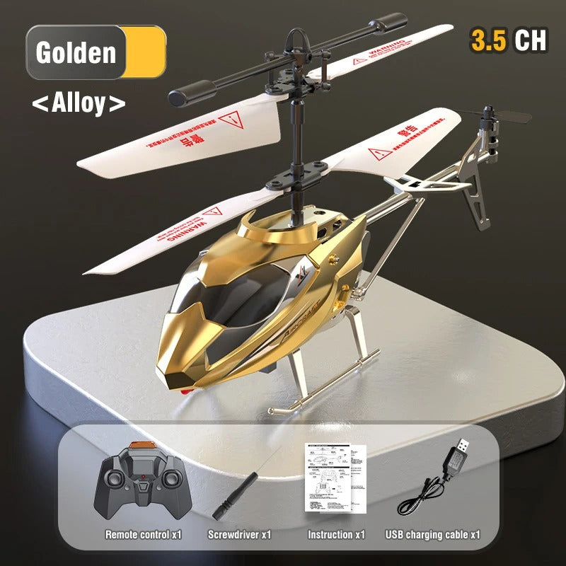 RC Helicopter with Light Fall Resistant XK913 Remote Control